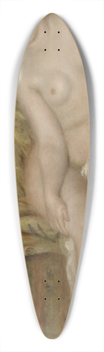 Pierre-Auguste Renoir - Large Nude 39.3 inch art pintail longboard deck