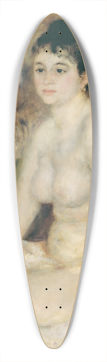 Pierre-Auguste Renoir - Nach dem Bade 39.3 inch art pintail longboard deck