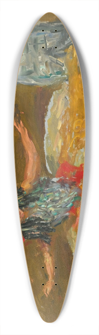 Pierre Bonnard - Danseurs 39.3 inch art pintail longboard deck
