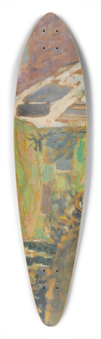 Pierre Bonnard - Les Deux Enfants, Vernouillet 39.3 inch art pintail longboard deck