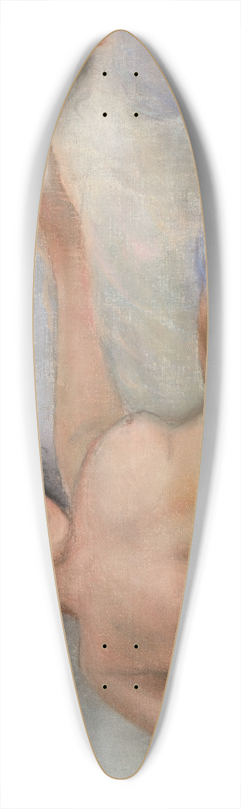 Pierre Carrier-Belleuse - Reclining Model 39.3 inch art pintail longboard deck