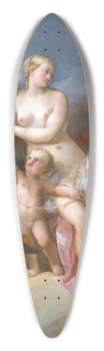 Pierre-Jacques Bethon - Vnus victorieuse 39.3 inch art pintail longboard deck