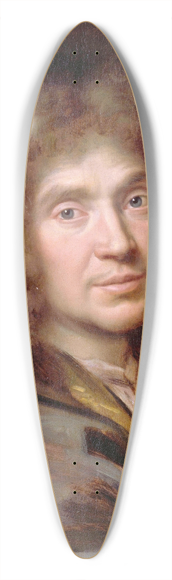 Pierre Mignard - Molire 39.3 inch art pintail longboard deck