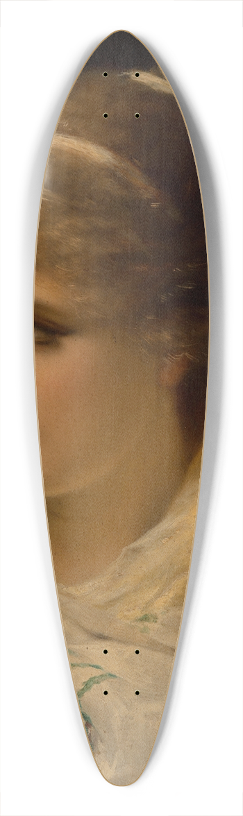 Pierre Olivier Joseph Coomans - A young beauty 39.3 inch art pintail longboard deck