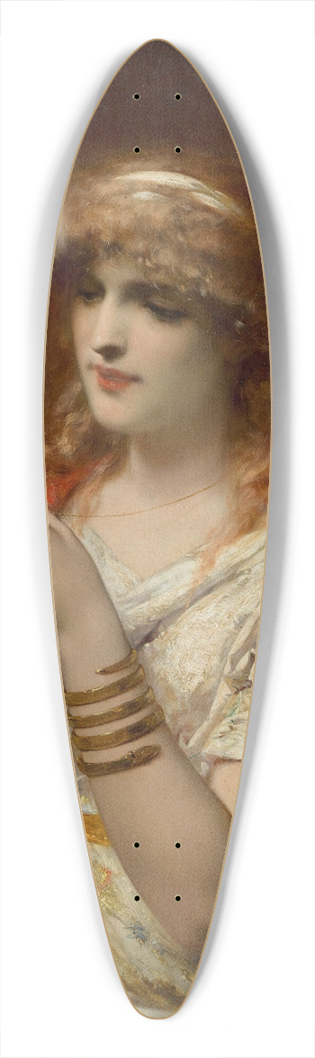 Pierre Olivier Joseph Coomans - The Amulet 39.3 inch art pintail longboard deck