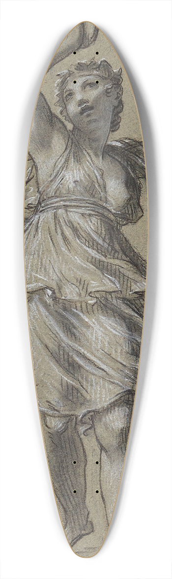 Pierre-Paul Prud'hon - Danseuse aux cymbales 39.3 inch art pintail longboard deck