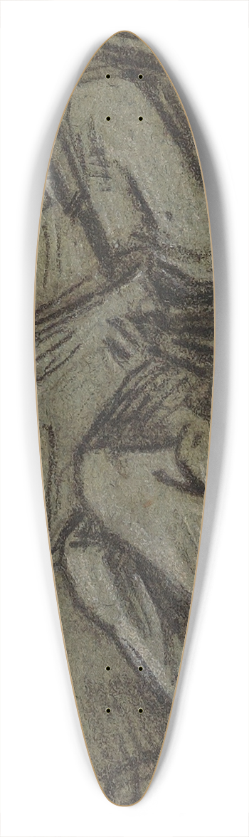 Pierre-Paul Prud'hon - Le Matin 39.3 inch art pintail longboard deck