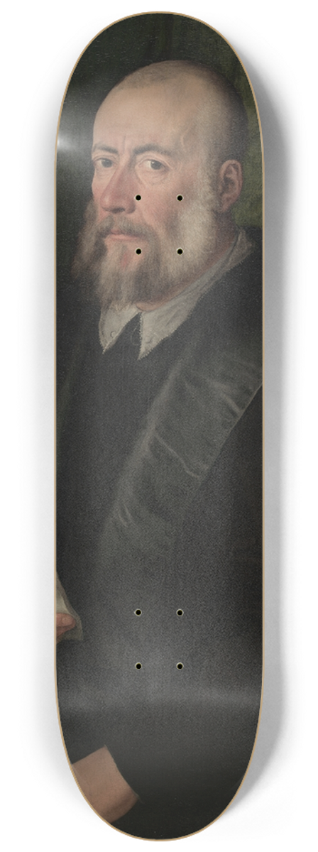 Giulio Campi - Portrait of an Old Man 8.25 inch art skate deck