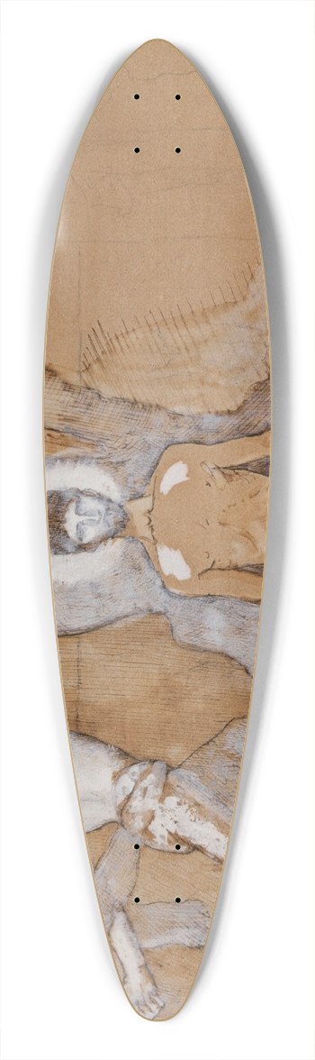 Pierre Puvis de Chavannes - La dcollation de Saint Jean-Baptiste 39.3 inch art pintail longboard deck