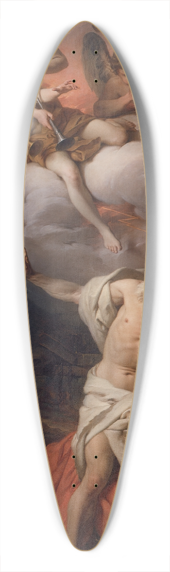 Pierre Subleyras - Vision of St. Jerome 39.3 inch art pintail longboard deck