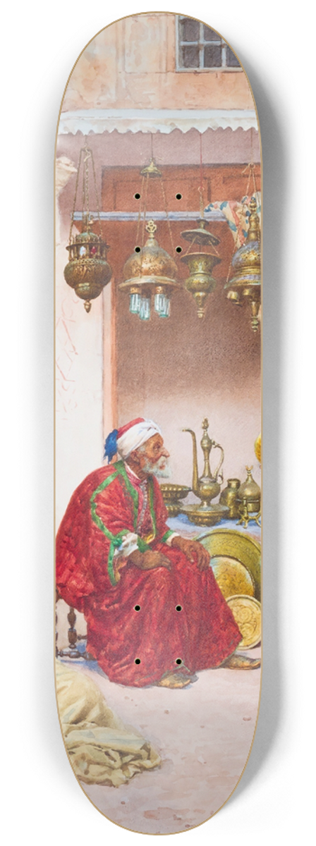 Giulio Rosati - In The Souk 8.25 inch art skate deck