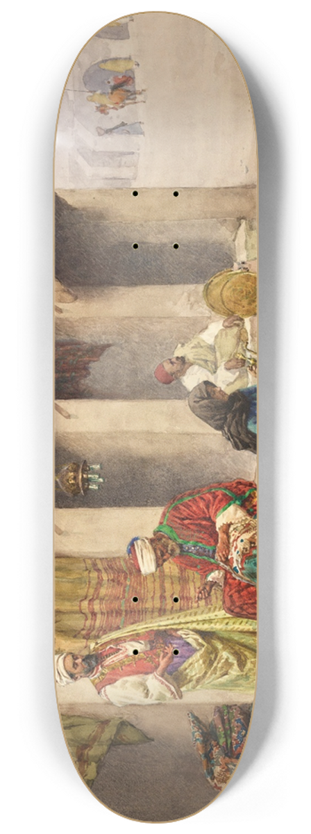 Giulio Rosati - The Carpet Mender 8.25 inch art skate deck