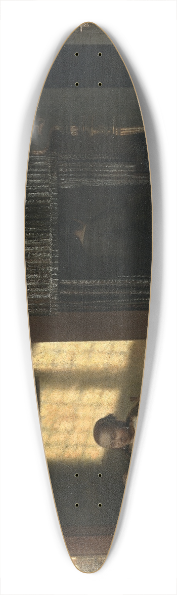 Pieter De Hooch - Interior with a Mother close to a Cradle 39.3 inch art pintail longboard deck