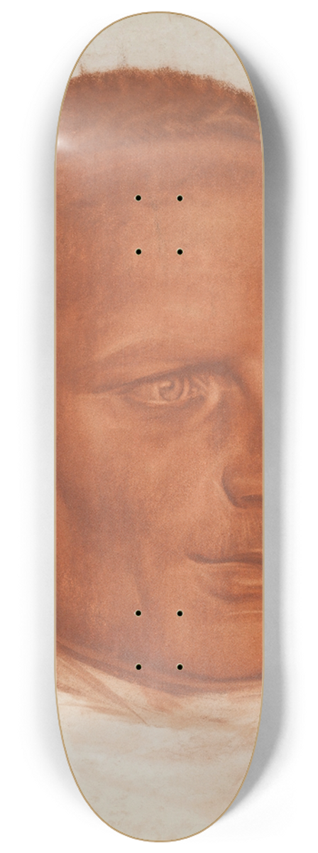 Alexandre Jacovleff - Portrait Of A Member Of The Croisire Jaune Expedition Team 8.25 inch art skate deck