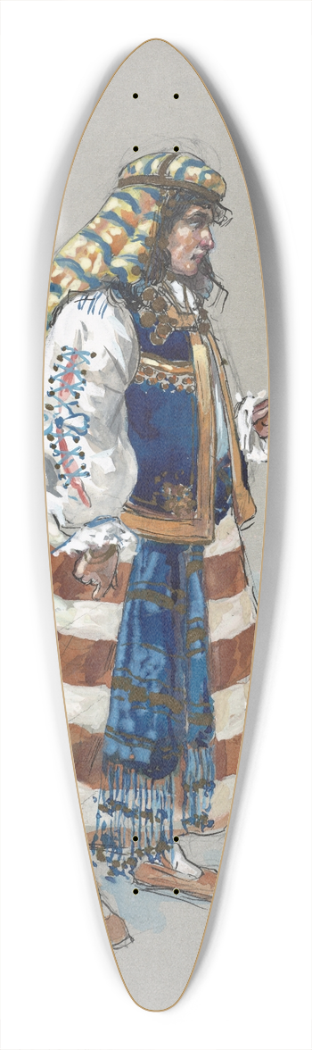 Plinio Codognato - Dysona  mezzo soprano 39.3 inch art pintail longboard deck