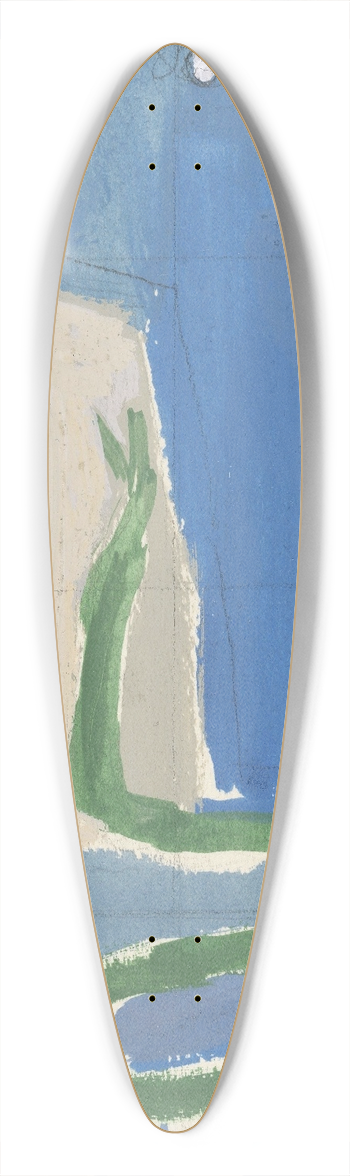 Ragnhild Keyser - Komposisjon 39.3 inch art pintail longboard deck