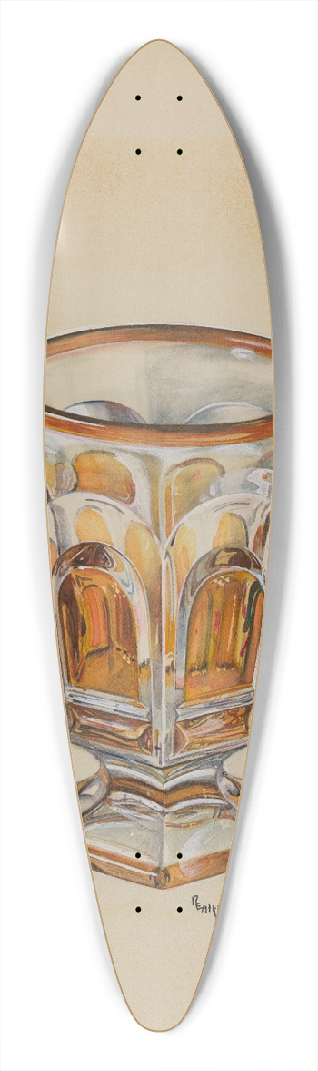Ralph Atkinson - Footed Tumbler 39.3 inch art pintail longboard deck