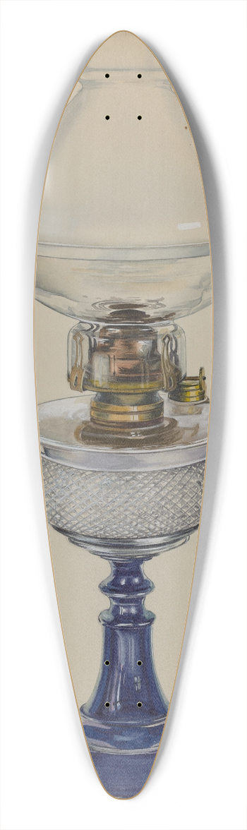 Ralph Atkinson - Oil Lamp 39.3 inch art pintail longboard deck