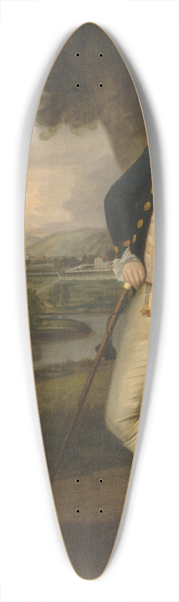 Ralph Earl - Daniel Boardman 39.3 inch art pintail longboard deck