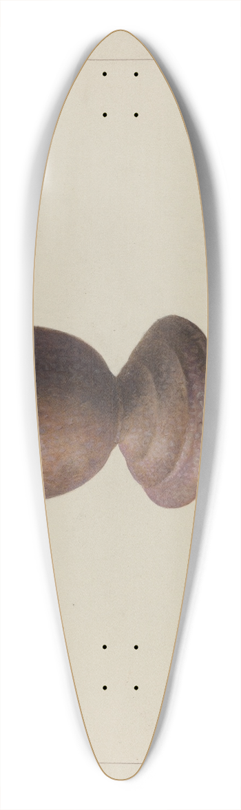 Ralph Morton - Mortar and Pestle 39.3 inch art pintail longboard deck