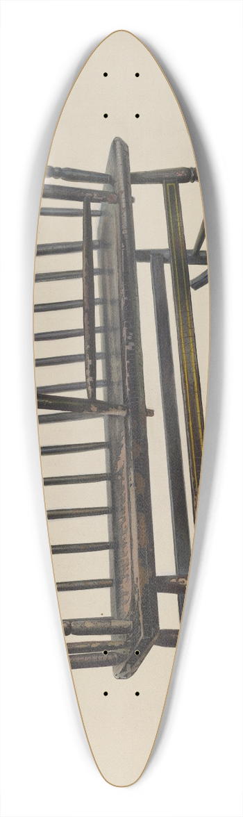 Ralph Morton - Settee 39.3 inch art pintail longboard deck
