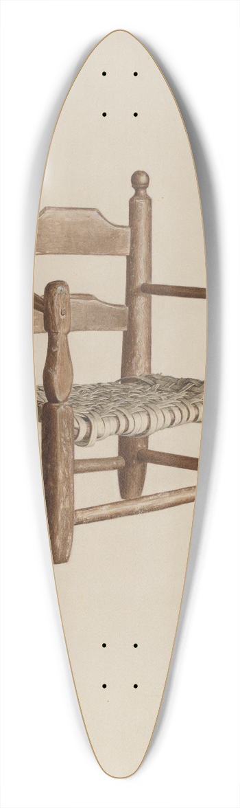 Randolph Atkinson - Childs Chair 39.3 inch art pintail longboard deck