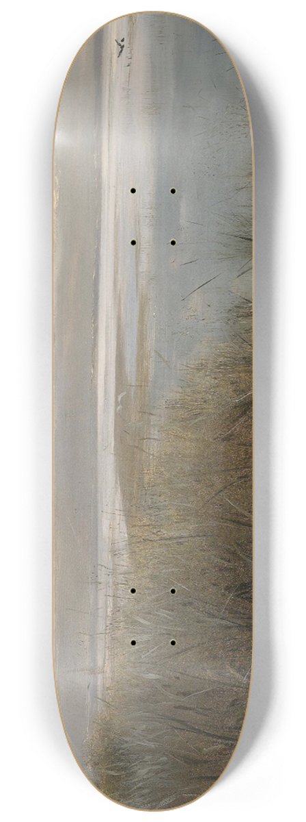 GiuseppeDe Nittis - Seelandschaft in der Umgebung von Neapel 8.25 inch art skate deck