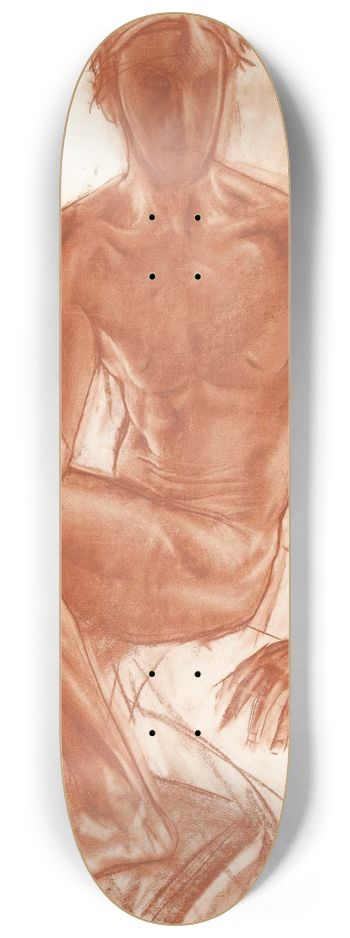Alexandre Jacovleff - Self-Portrait 8.25 inch art skate deck