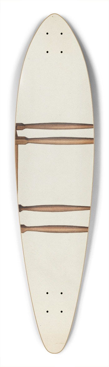 Ray Holden - Shaker Table 39.3 inch art pintail longboard deck