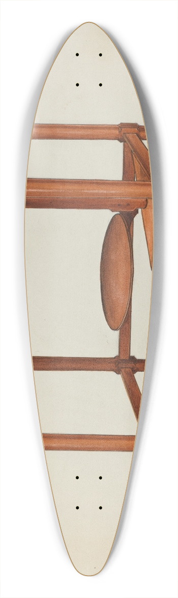 Ray Holden - Shaker Wash Stand 39.3 inch art pintail longboard deck
