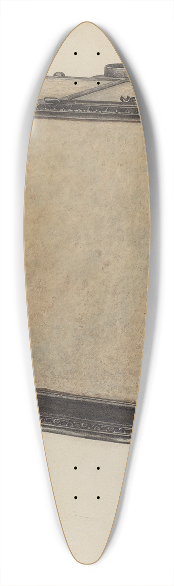 Raymond Neumann - Soap Stone Stove 39.3 inch art pintail longboard deck