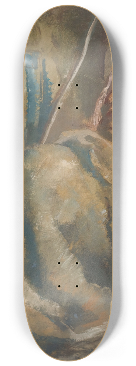 Alexandre Jacovleff - The Beggar 8.25 inch art skate deck