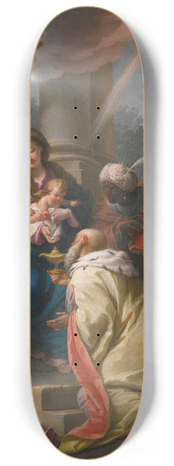 Giuseppe Peroni - The Adoration Of The Magi 8.25 inch art skate deck