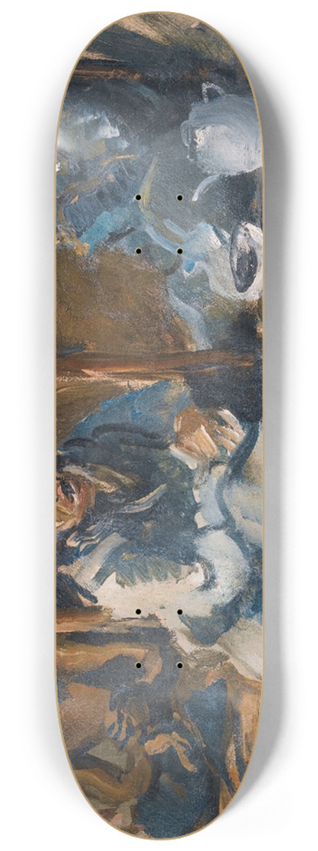 Alexandre Jacovleff - The Interior Of A Kirghiz Tent 8.25 inch art skate deck