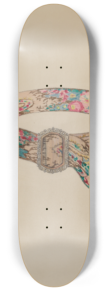 Gladys Cook - Belt 8.25 inch art skate deck
