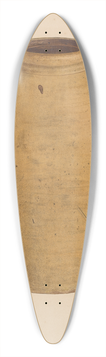 Richard Barnett - Yellow Jar 39.3 inch art pintail longboard deck