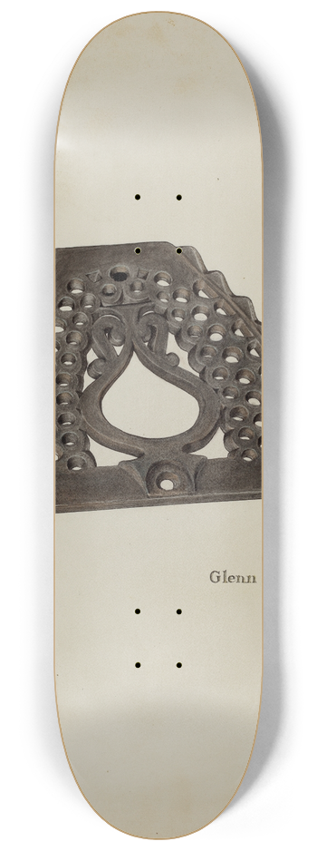 Glenn Wilson - Trivet 8.25 inch art skate deck