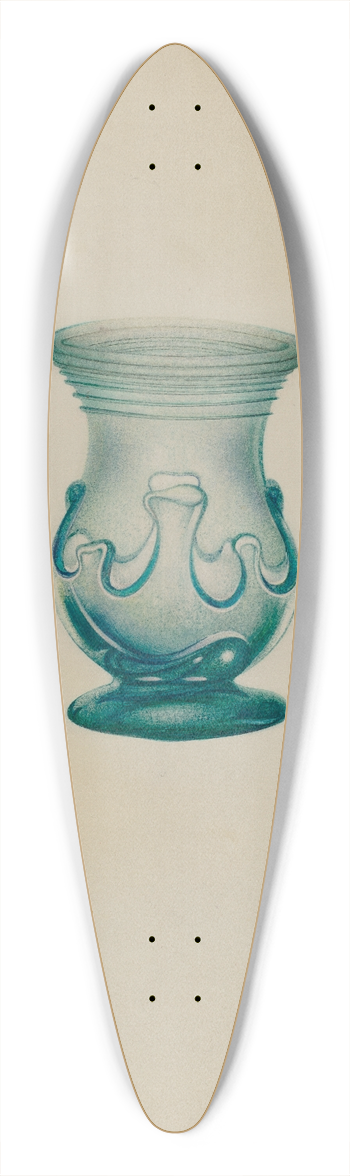 Richard Whitaker - Glass Vase 39.3 inch art pintail longboard deck