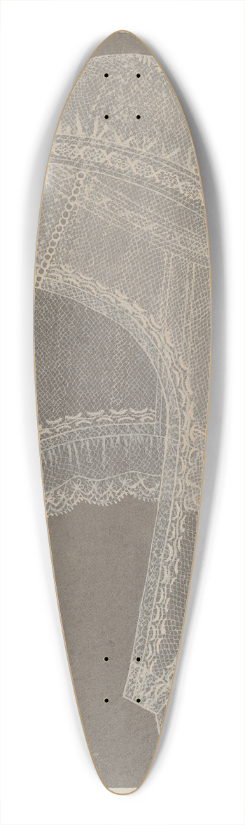 Roberta Spicer - Cap 39.3 inch art pintail longboard deck