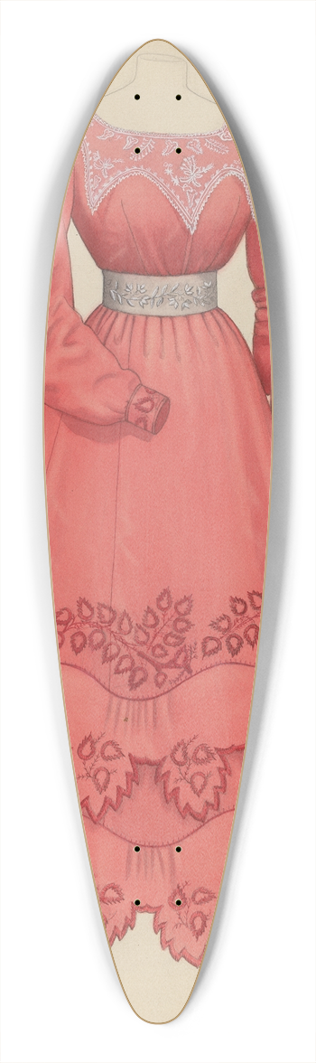 Roberta Spicer - Dress 39.3 inch art pintail longboard deck