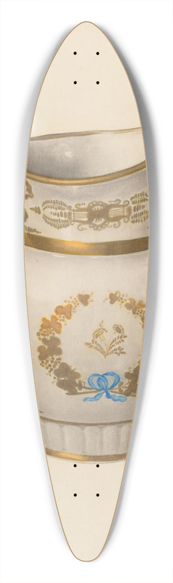 Roberta Spicer - Pitcher 39.3 inch art pintail longboard deck