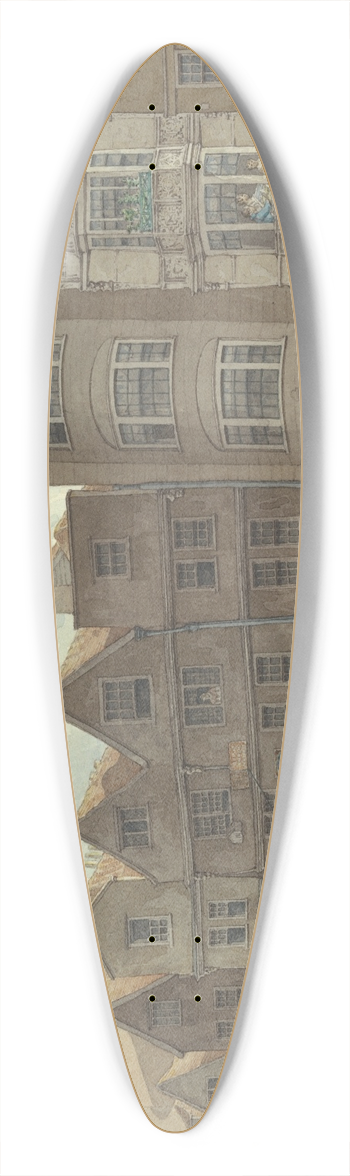 Robert Bremmel Schnebbelie - Aldgate 39.3 inch art pintail longboard deck