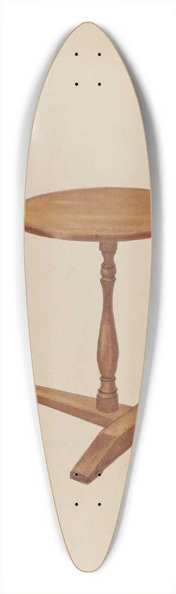 Robert Brigadier - T-base Candle Stand 39.3 inch art pintail longboard deck