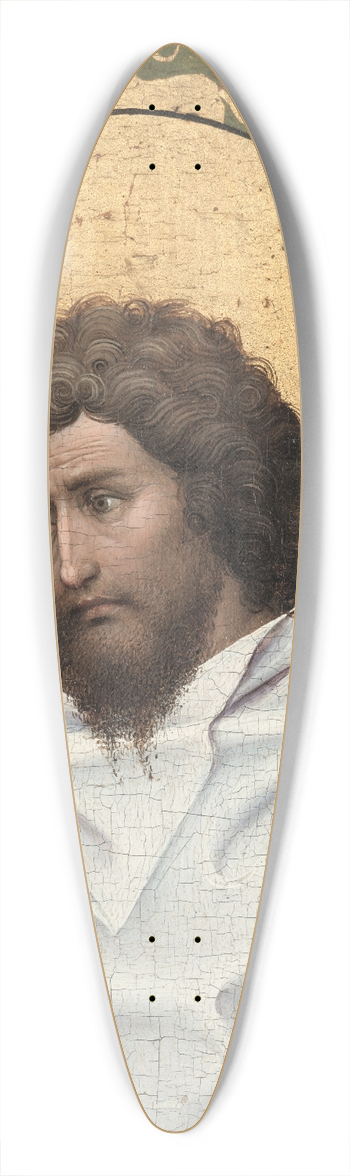 Robert Campin - John the Baptist 39.3 inch art pintail longboard deck