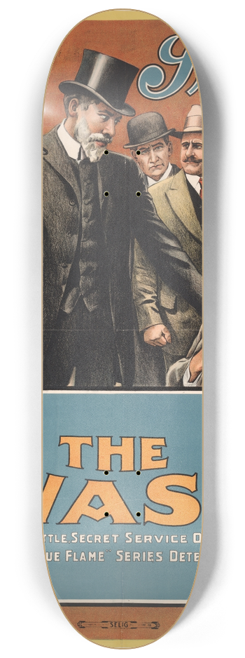 Goes Litho. Co. - The wasp 8.25 inch art skate deck