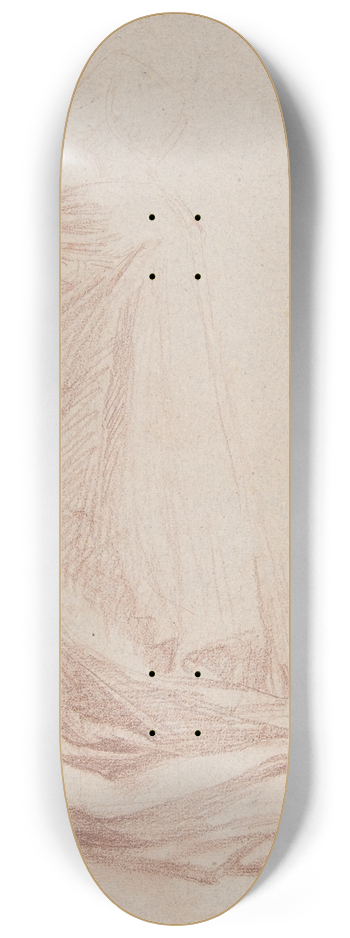 Alexandre Laemlein - Kneeling Prelate 8.25 inch art skate deck