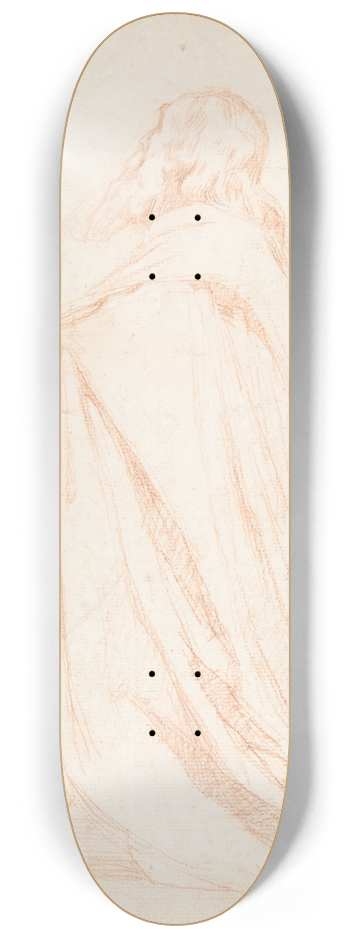 Alexandre Laemlein - Kneeling Prelate Holding a Cushion 8.25 inch art skate deck