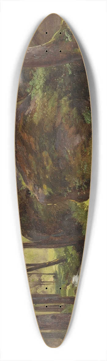 Robert Kummer - Amselgrund, 39.3 inch art pintail longboard deck