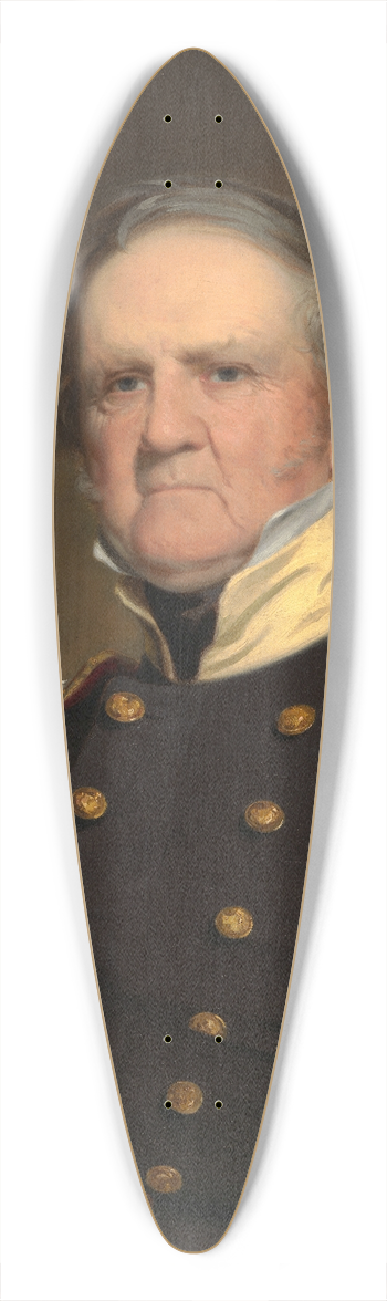 Robert Walter Weir - Winfield Scott 39.3 inch art pintail longboard deck