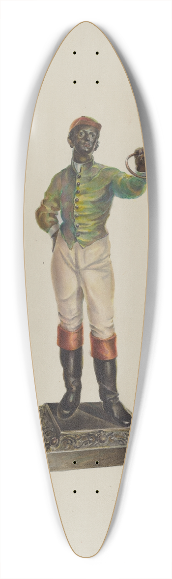 Robert W.R. Taylor - Hitching Post 39.3 inch art pintail longboard deck